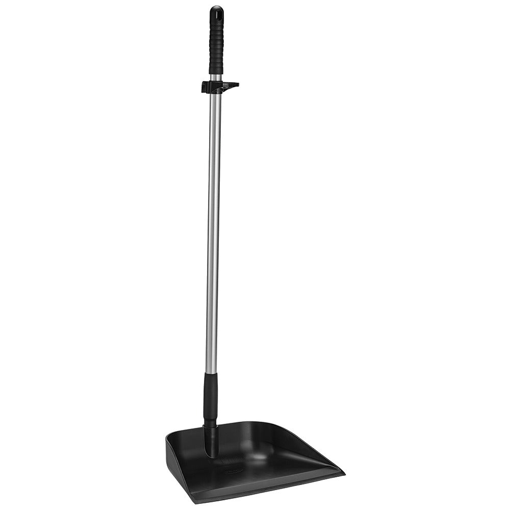 VIKAN Vikan 56629 Upright Dustpan 13 Inch Black Polypropylene