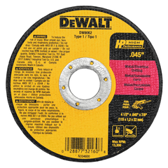 DeWalt DW8062B5 4-1/2x.045x7/8 Metal Cutting Wheel