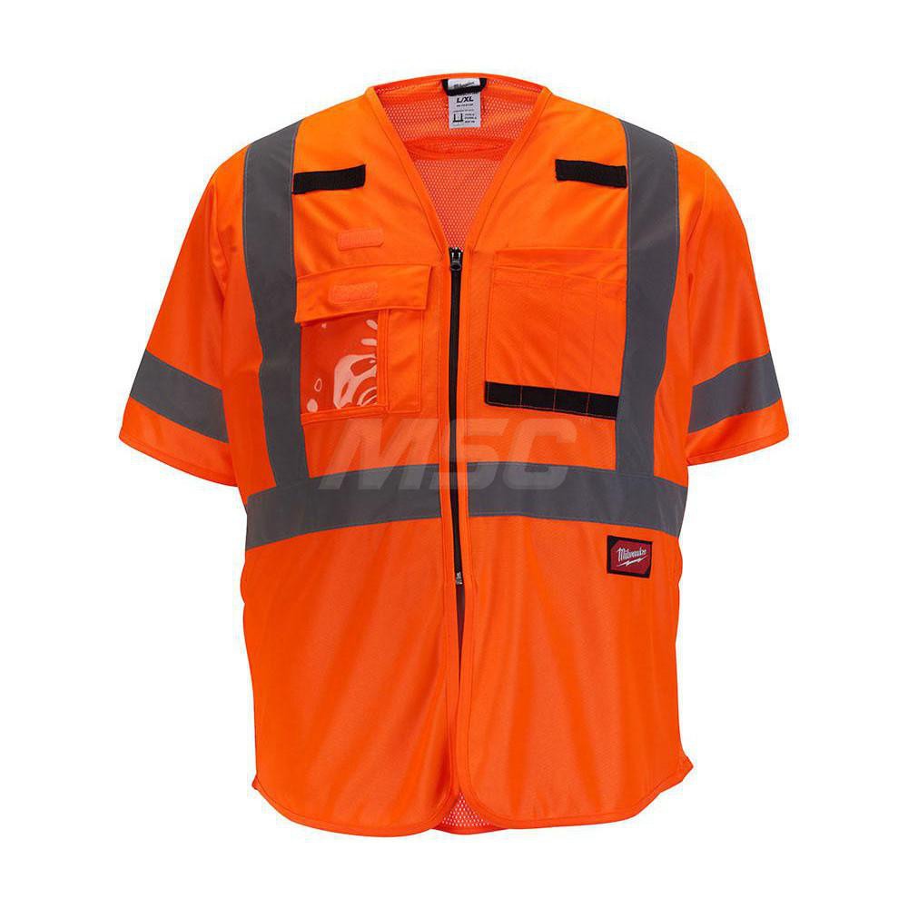 MILWAUKEE Milwaukee Tool 48-73-5148 Hi-vis Safety Vest 4X 5XL