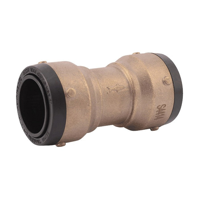 RWC Rwc UXL0135 Push-to-connect Coupling 1-1/4 in Dzr Brass