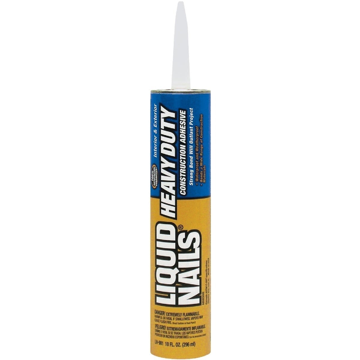 LIQUID NAILS LIQUID NAILS LN901 Heavy Duty Construction Adhesive 10 oz