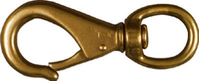 NATIONAL HARDWARE National Mfg N223-297 Solid Bronze Boat Snap Swivel Eye