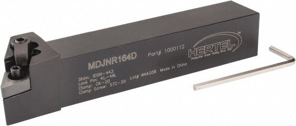 HERTEL Hertel 1000112 Mdjn Turning Toolholder 1x1 Shank
