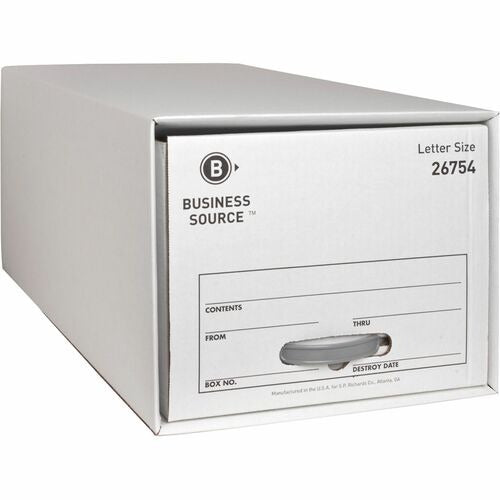 BUSINESS SOURCE Business Source BSN26754 Storage Drawer File Carton of 6