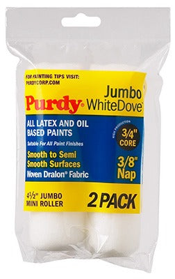 PURDY Purdy Corporation 140624012 Jumbo Mini Roller Cover 2 Pack