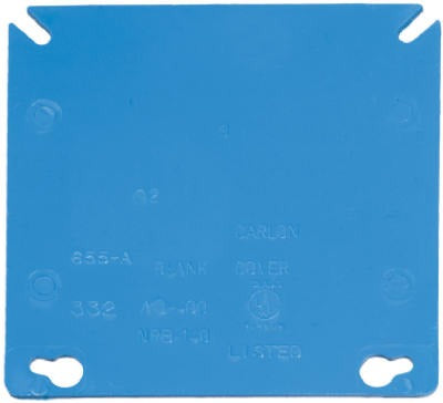 ABB INSTALLATION PRODUCTS Abb Installation Products A400R-CAR 4 in Square Blank Cover