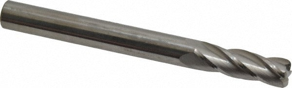 KYOCERA SGS PRECISION TOOLS Sgs 38025 Corner Radius End Mill 1/4 in 4 Flute Carbide