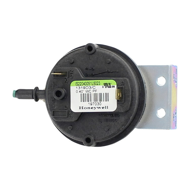 Reznor RZ197030 Pressure Switch 0.40 Inch Water Column SPDT