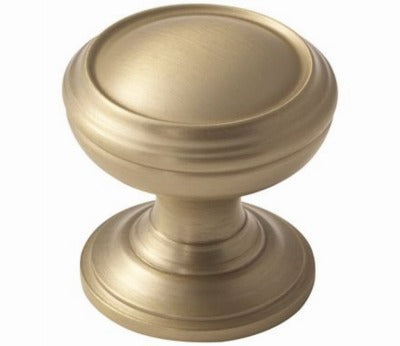 AMEROCK Amerock BP55342BBZ Cabinet Knob 1.25 in Golden Champagne