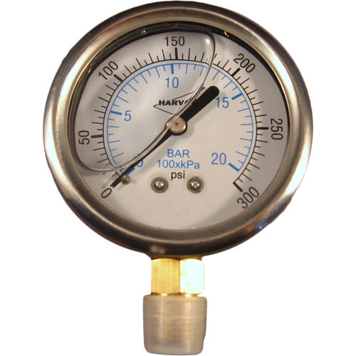 AMERICAN GRANBY American Granby ILPG30025-4L Liquid filled pressure gauge 300 psi (1/4 MIP)