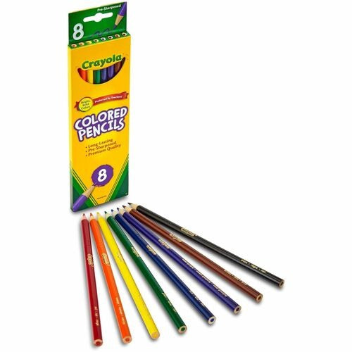CRAYOLA Crayola CYO684008 Colored Pencils Set of 8