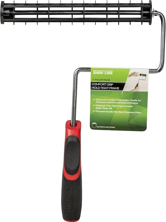 SHUR-LINE Shur-Line 6620 9 inches Premium Grip Paint Roller Frame (9 in)