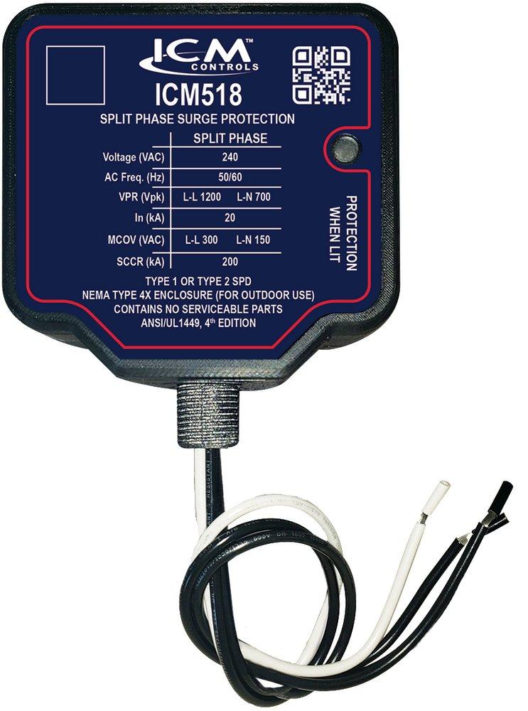 ICM Controls ICM518 240V Split Phase Surge Protector