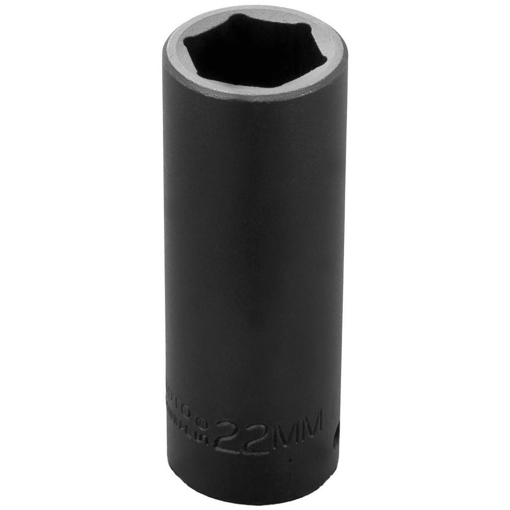 PROTO Proto J7322M Impact Socket 1/2 in Drive 22mm 6-point