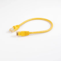 Legrand 570-115-007 QUIKTRON CAT5E 7FT YELLOW PATCH CORD