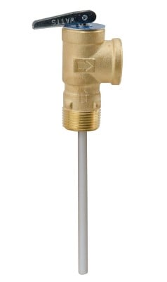 Watts 66100 Brass Self Closing Temperature and Pressure Relief Valve