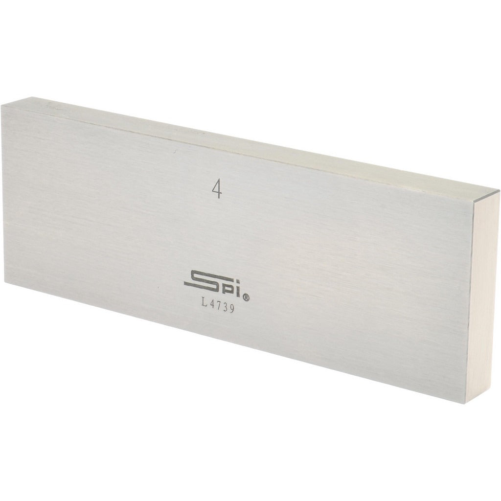 SPIROTHERM Spi 12-720-9 Rectangle Steel Gage Block 4 in Grade 0