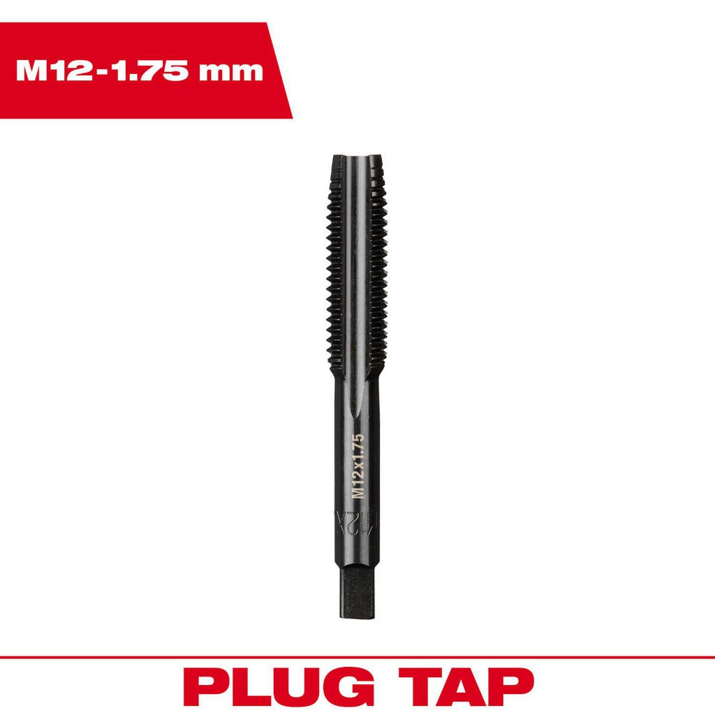 MILWAUKEE Milwaukee Tool 49-57-5158 Straight Flute Tap M12 X 1.75