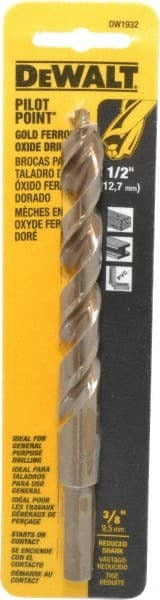 DEWALT Dewalt Accessories DW1932 Split Point Drill Bit 1/2 Inch