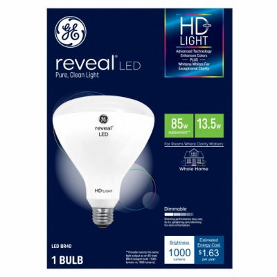 GE G E Lighting 30696 Led BR40 Bulb 13W 800 Lumens Dimmable