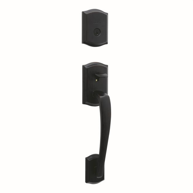 KWIKSET Kwikset 818PTHLIP-11PS.STRKP Handleset Smartkey Bronze