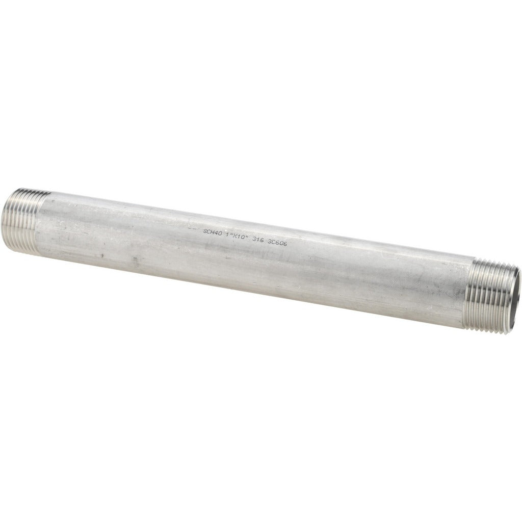 VALUE COLLECTION Value Collection 6BN1X10 Ss Pipe Nipple Sch 40 Npt