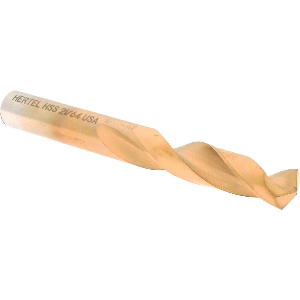 HERTEL Hertel 2386845 Screw Machine Drill Bit 21/64 in Tin