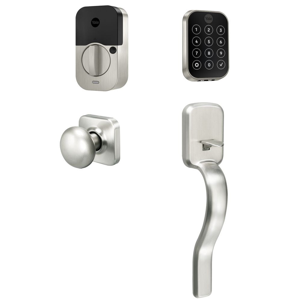 YALE Yale BYRD450WF1RX619 Assure Lock 2 Bundle Satin Nickel