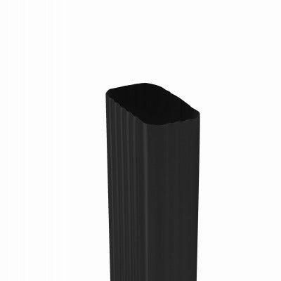 AMERIMAX Amerimax Home Products 2401035120 Aluminum Downspout Black