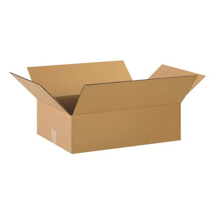 BSC PREFERRED Bsc Preferred 22126 Shallow Corrugated Boxes 25 Pack