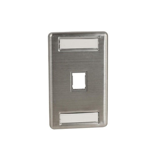 ORTRONICS Ortronics 403SHDJ11 Feed-through Plate Single Hole Ss