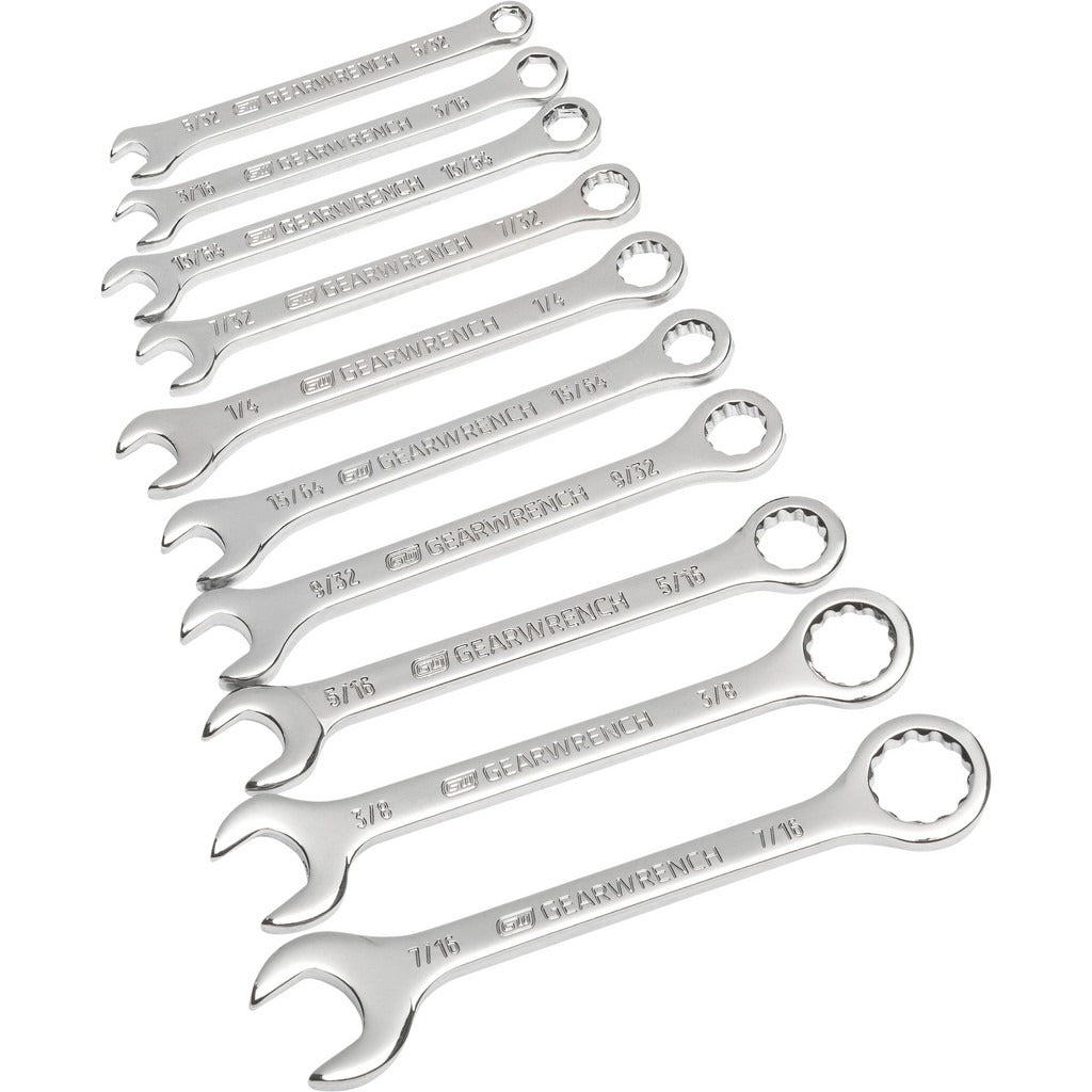 CRESCENT Crescent 86560 Ratcheting Hex Key Wrench Set 10 Pc