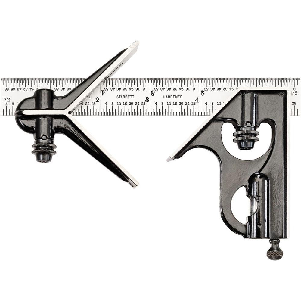 STARRETT Starrett 56393 Combination Square Set 6 Inch 3 Piece