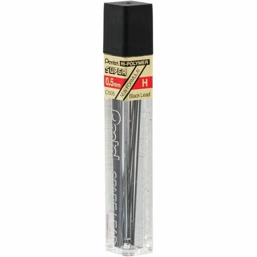 PENTEL Pentel PENC505H Lead Refill 0.5mm Black 12-piece