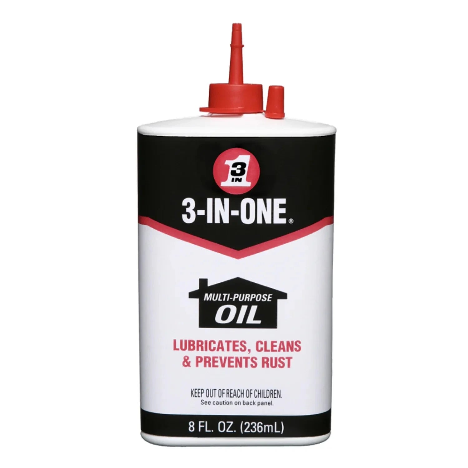 WD-40 3-In-One 10038 Multi-Purpose Oil 8 oz Bottle