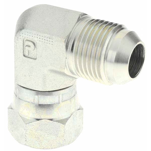 PARKER Parker KP76410 Steel Swivel 90 Elbow 5/8 in Flare X Flare