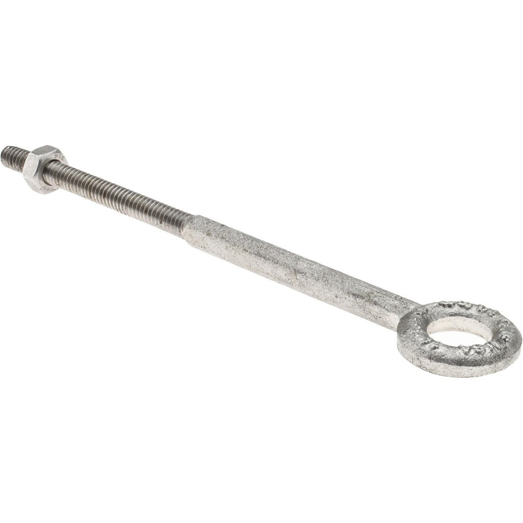 GIBRALTAR Gibraltar 08214 3 Fixed Lifting Eye Bolt 500 Lb 316 Ss