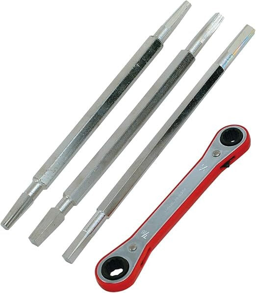 EASTMAN Eastman 45161 Faucet Seat Extractor Set 4-Piece