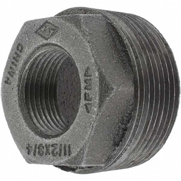 VALUE COLLECTION Value Collection B-BUS1507 Black Iron Bushing 1-1/2x3/4