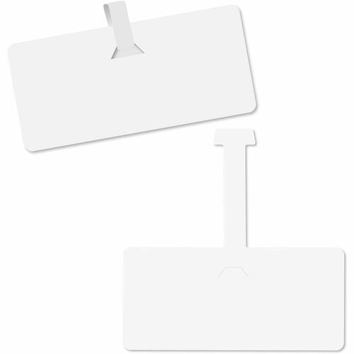 C-LINE C-line CLI87411 Wire Shelf Tags Tuck-in Loop Pack of 10