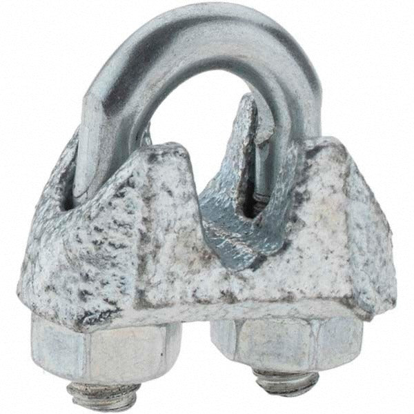 VALUE COLLECTION Value Collection -32665-2 Wire Rope Clip 1/8 in Forged Steel 25pk