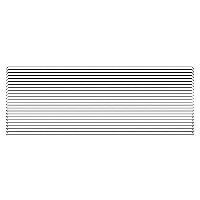 AMANA Amana AGK01CB Architectural Metal Outside PTAC Louver (42 x 17 x 2 inches) AGK01CB
