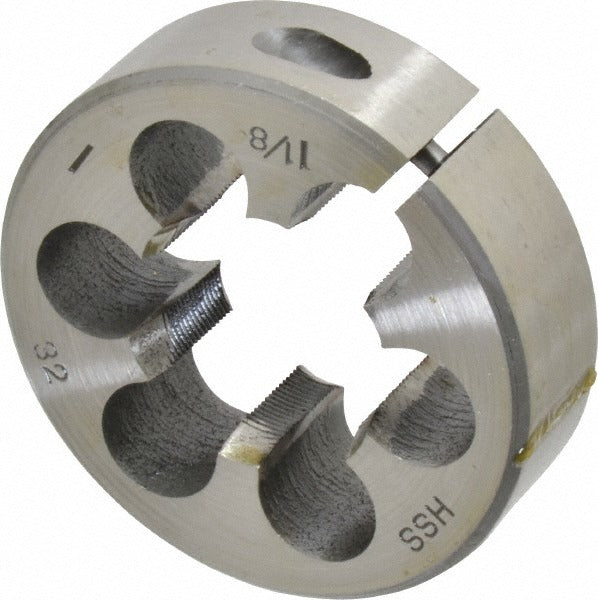 VALUE COLLECTION Value Collection 84046241 Round Die 1-1/8-32 Hss Adjustable