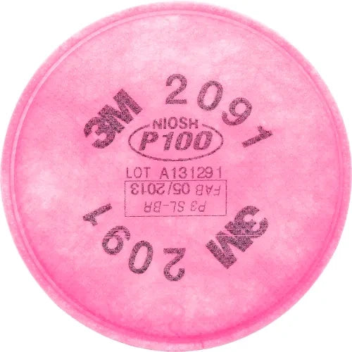 3M 3M 7000051991 Particulate Filter 2091 P100 (Each) 3MR2091