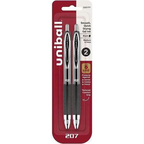 UNI-BALL Uni-ball Corporation UBC33957PP Retractable Gel Pen 2-pack
