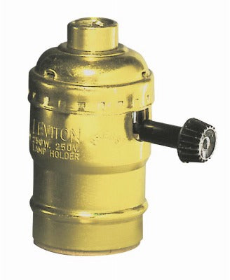 LEVITON Leviton Mfg Co C20-07090-0PG 3-way Lamp Socket 250W