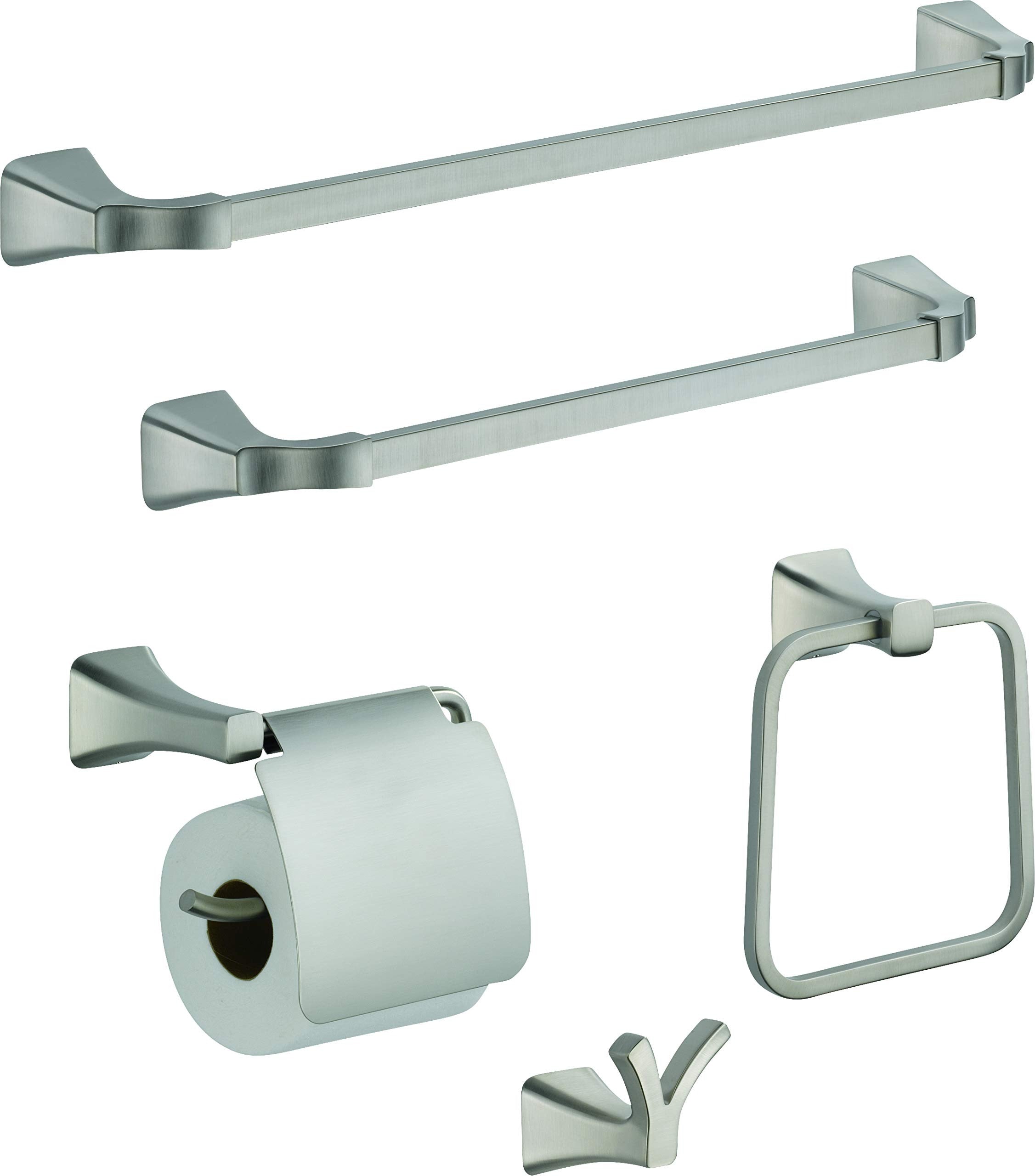 DELTA FAUCET Delta Faucet 75235-SS Tesla Double Robe Hook Stainless