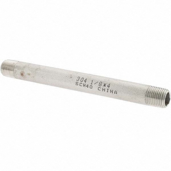 VALUE COLLECTION Value Collection 4BN1/8*4 Ss Pipe Nipple 1/8 in 304 Sch 40