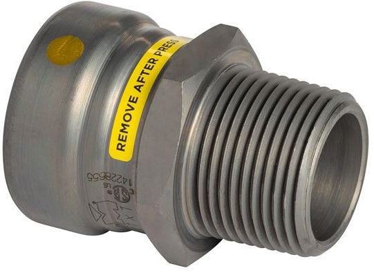 Mueller CP01171G Carbon Steel Adapter Male P X MPT 1-1/4 X 1-1/4