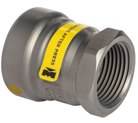 Mueller CP01246G Carbon Steel Adapter Female P X FPT 3/4 X 3/4